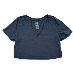 BDG Charcoal Crop Top size small